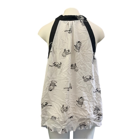 Disney Alice Through The Looking Glass Designer Collection Cheshire Cat Blouse M - Picture 4 of 6